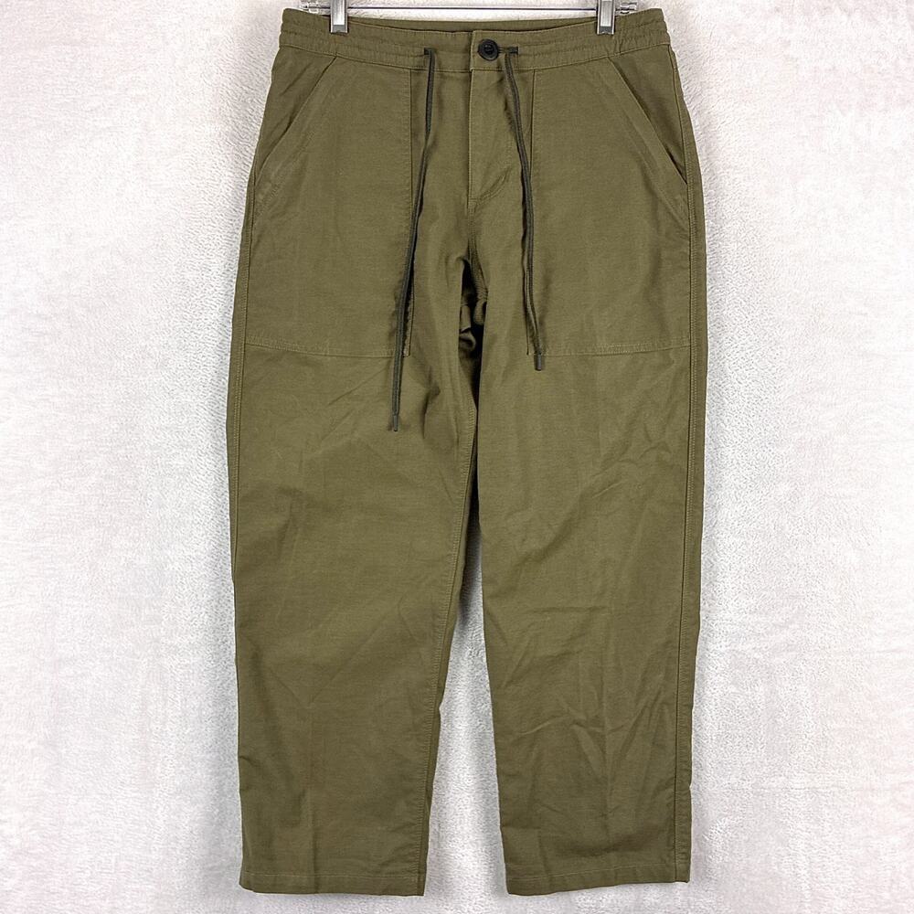 Roark Pants Men Size 28 (30) Olive Green Layover Stretch Hiking Travel Huckberry